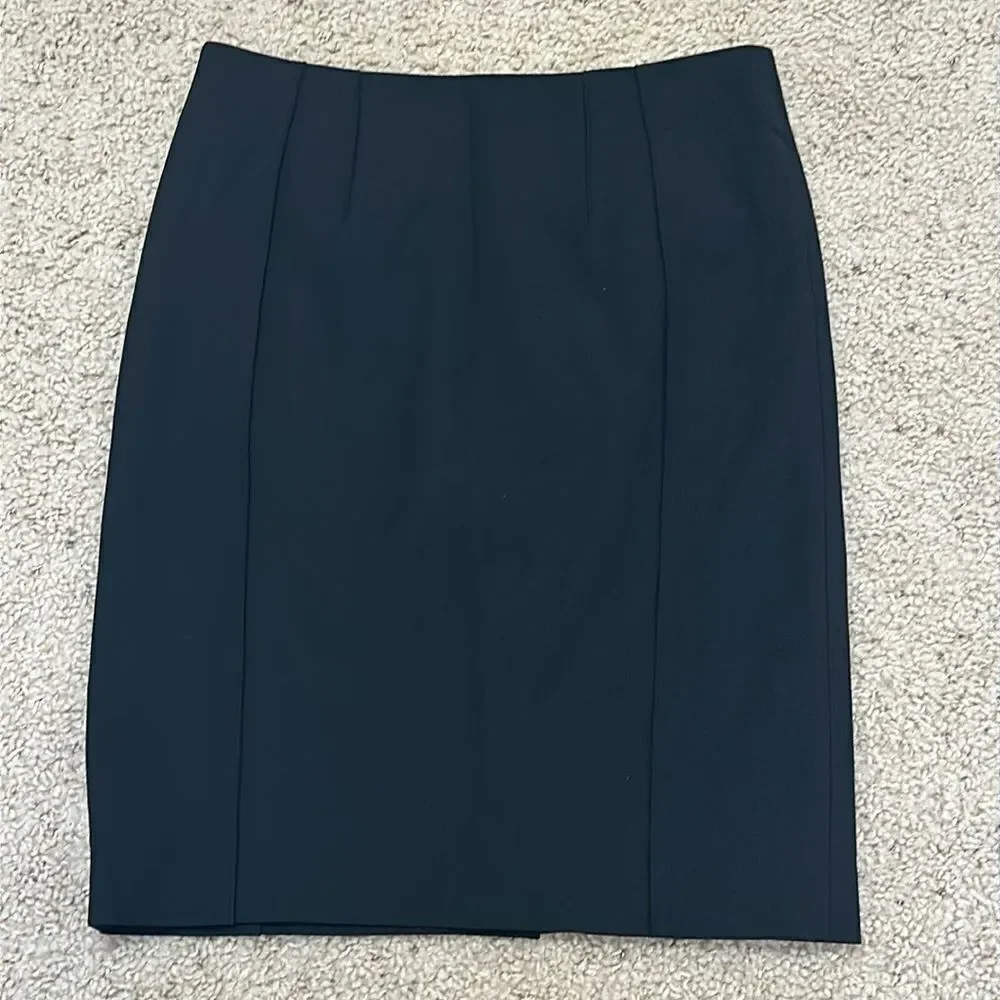 Reiss Wool Blend Pencil Skirt